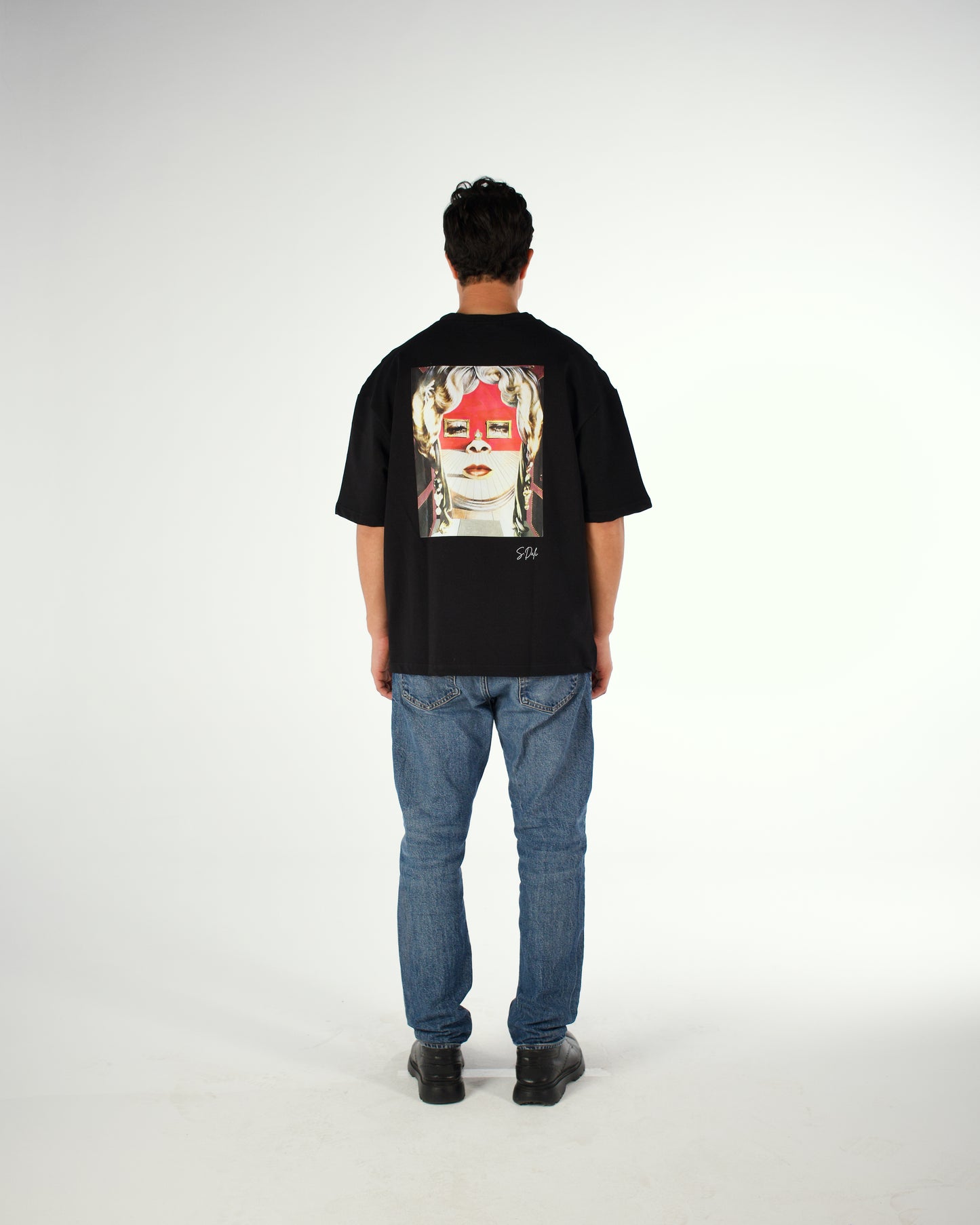 Oversized Dali's T-shirt - LUNATIQS