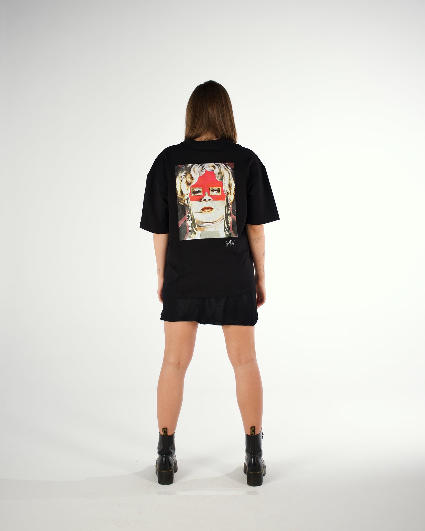 Oversized Dali's T-shirt - LUNATIQS