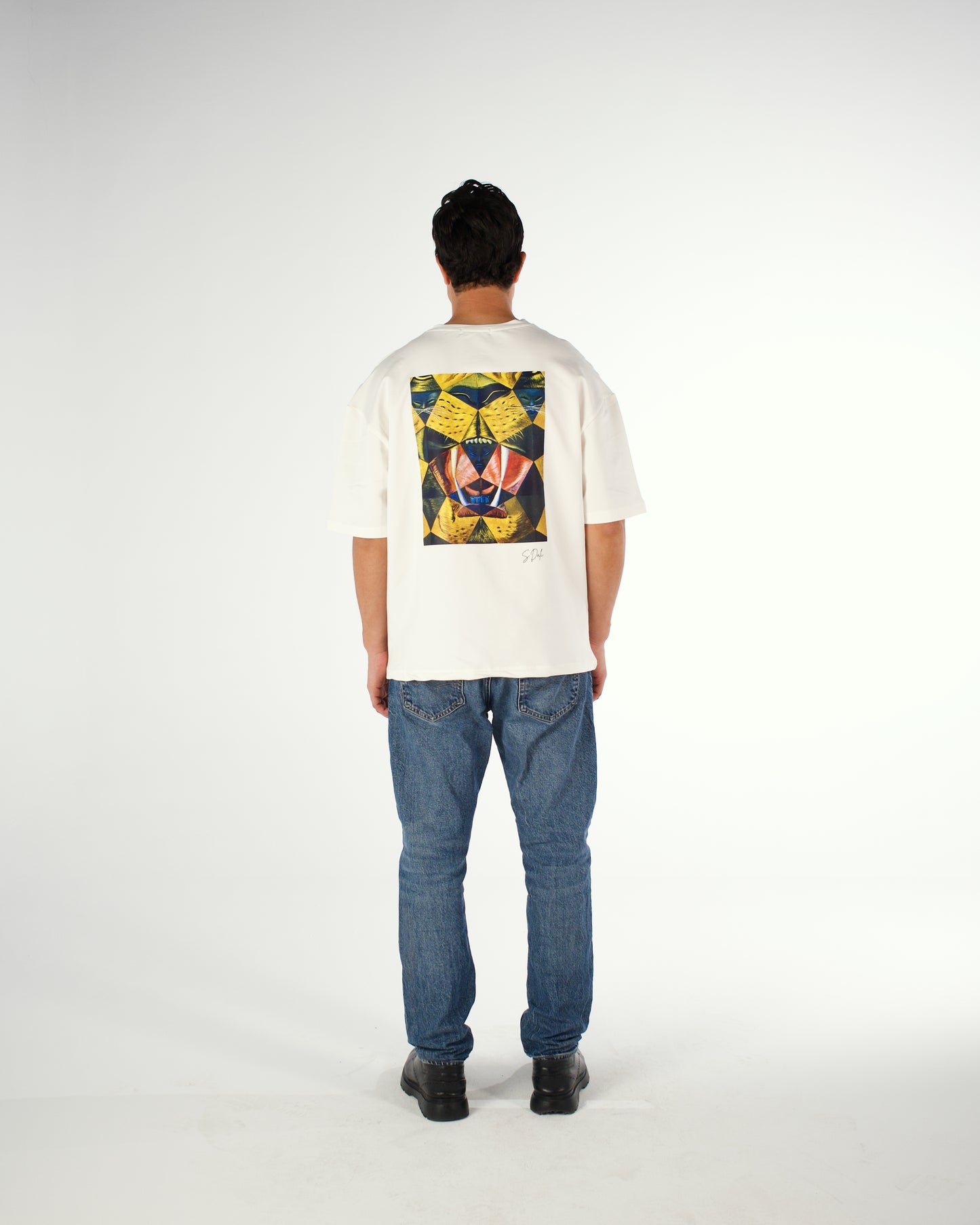 Dali's oversized T-shirt - LUNATIQS