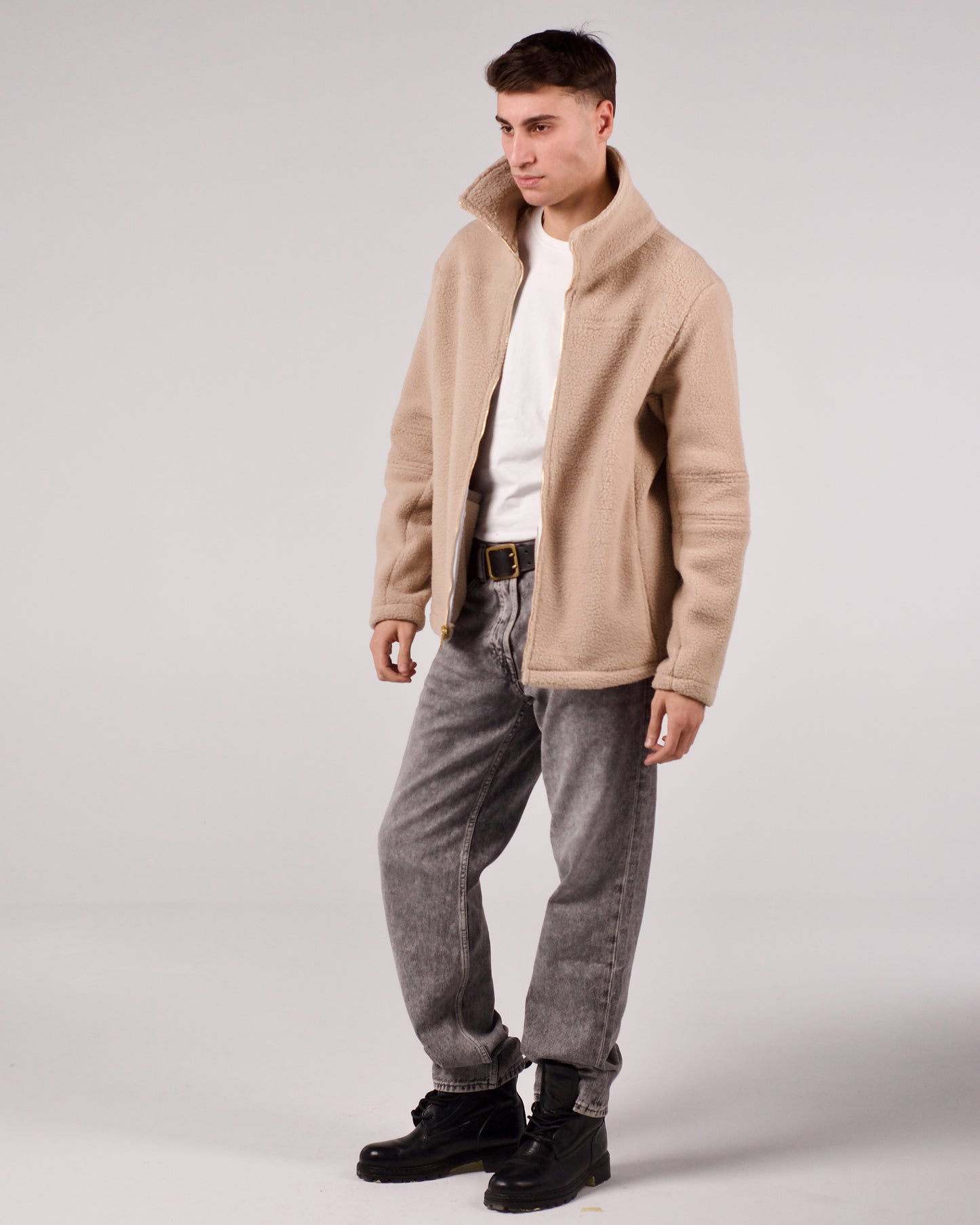 Loose-fit fur jacket - LUNATIQS