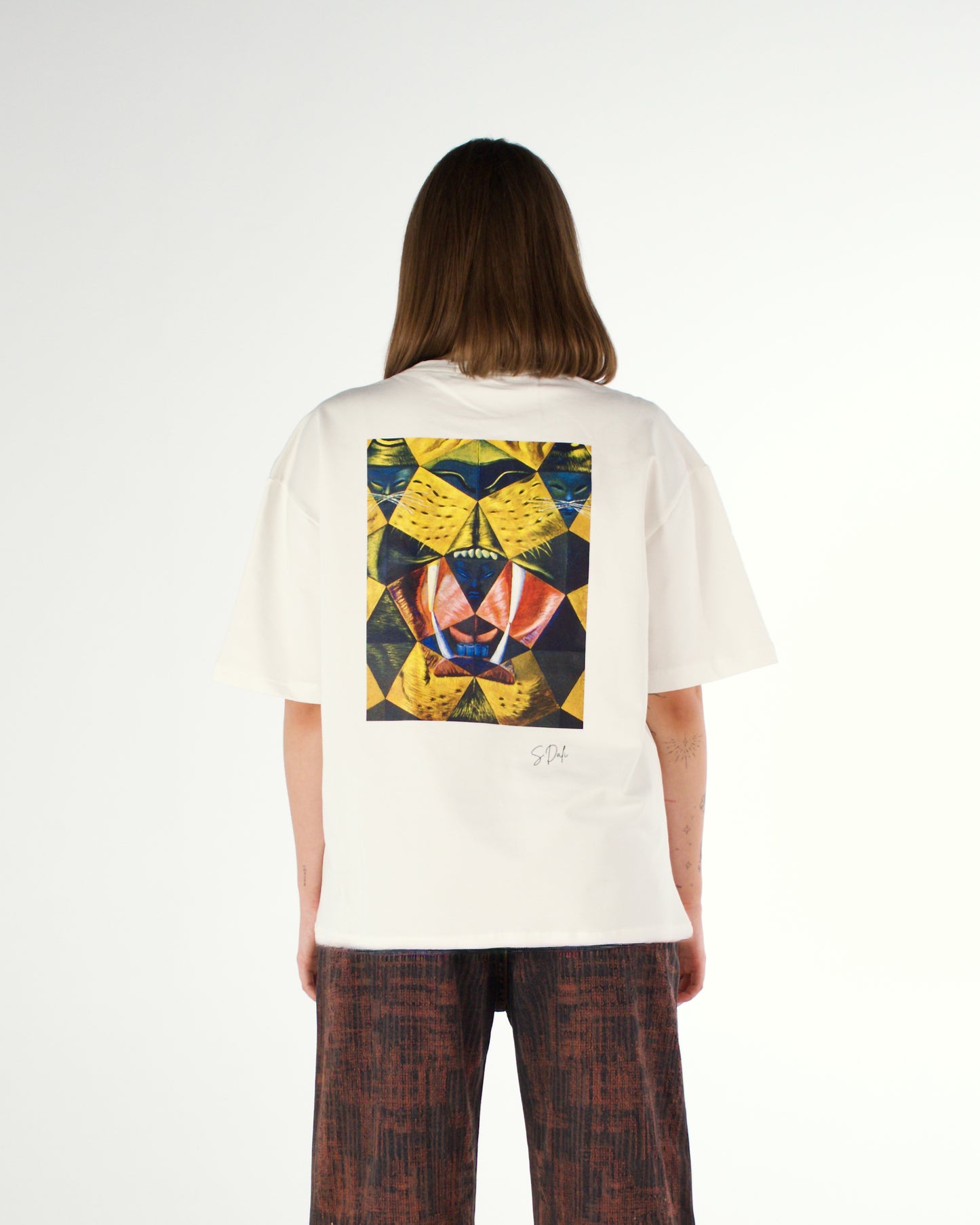 Dali's oversized T-shirt - LUNATIQS