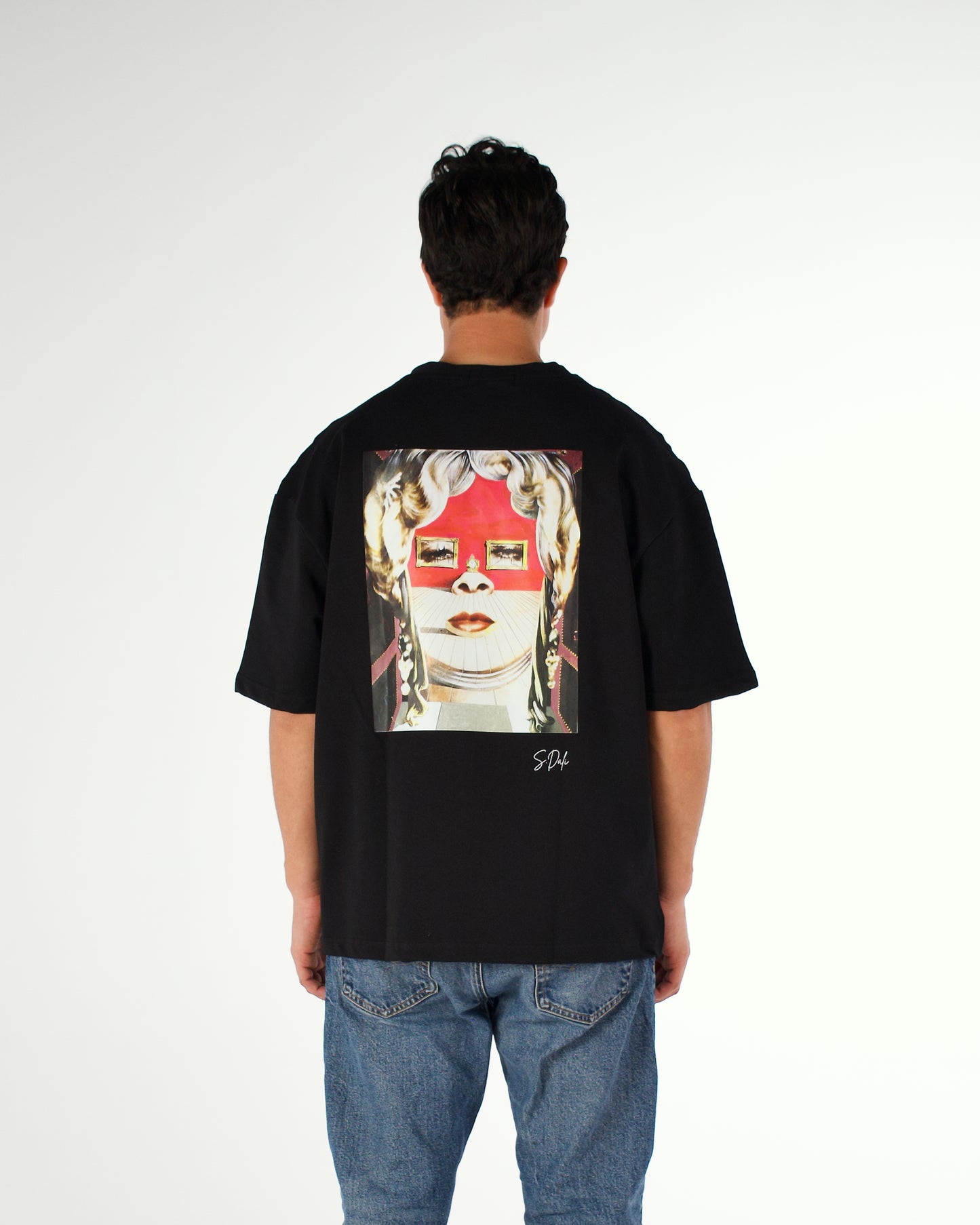Oversized Dali's T-shirt - LUNATIQS