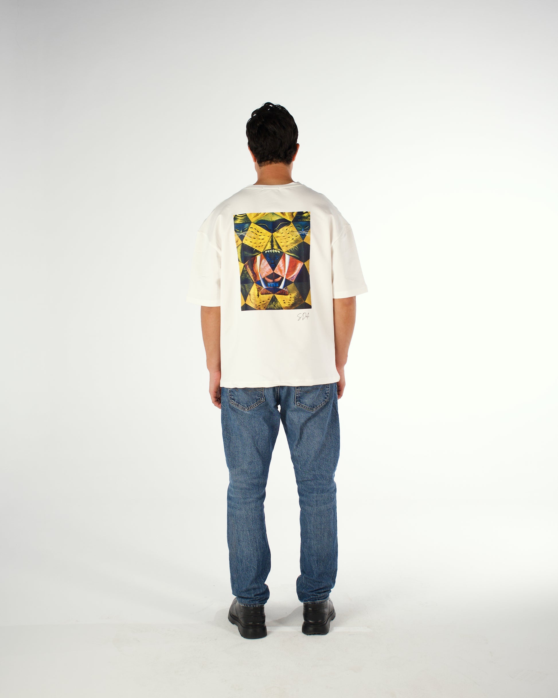 Dali's oversized T-shirt - LUNATIQS