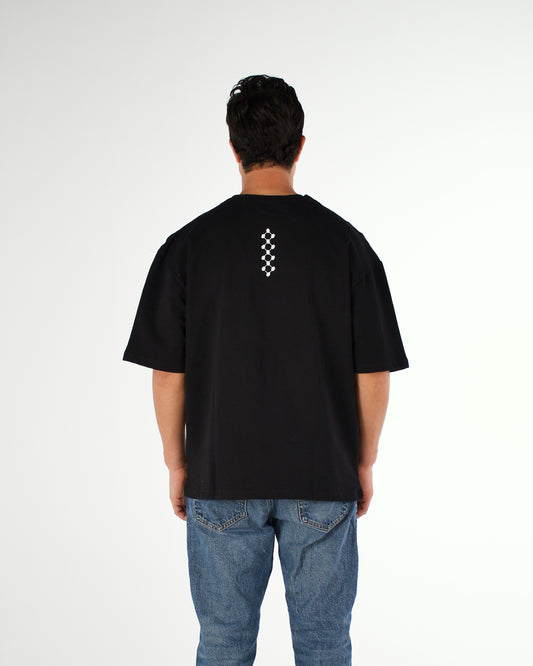 Palestinian oversized pattern T-shirt - LUNATIQS