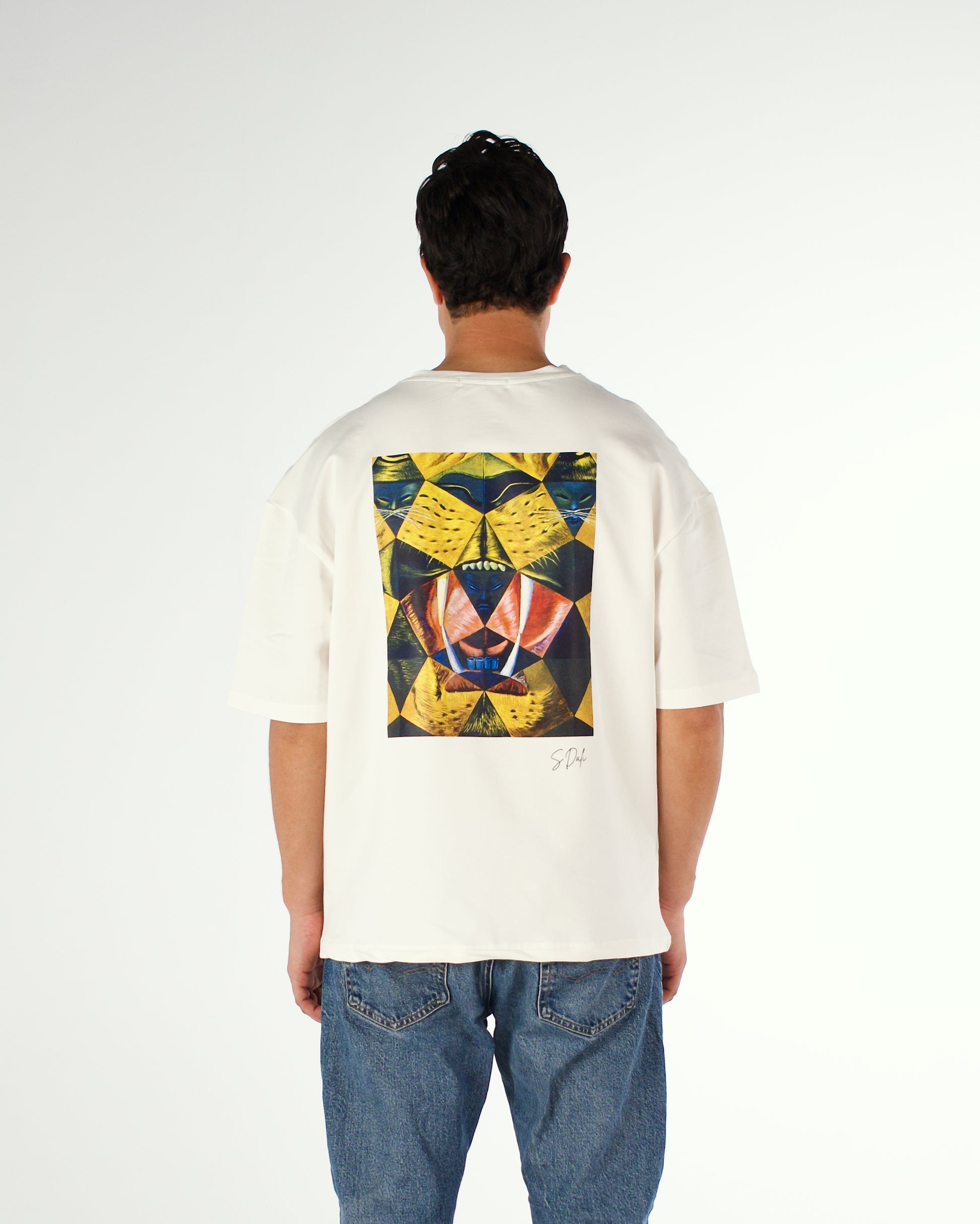 Dali's oversized T-shirt - LUNATIQS