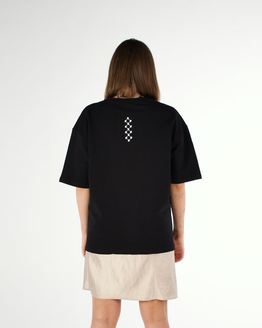 Palestinian oversized pattern T-shirt - LUNATIQS