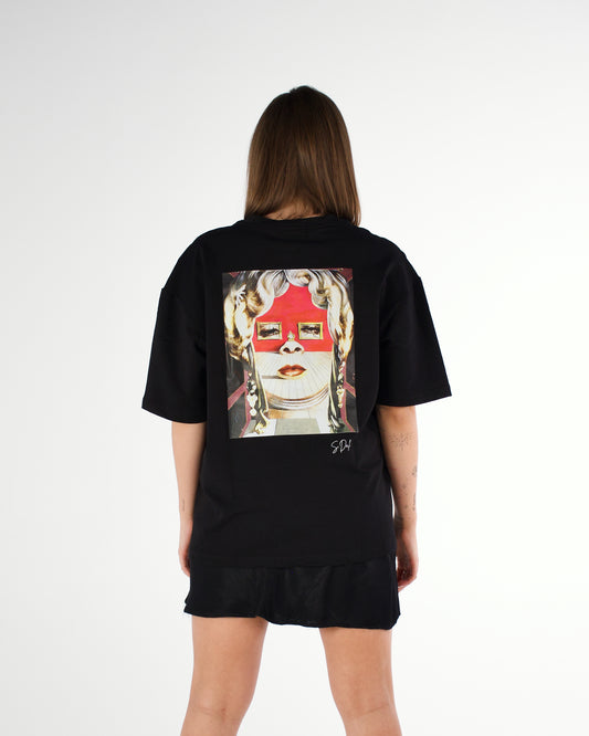 Oversized Dali's T-shirt - LUNATIQS