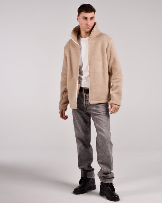 Loose-fit fur jacket - LUNATIQS