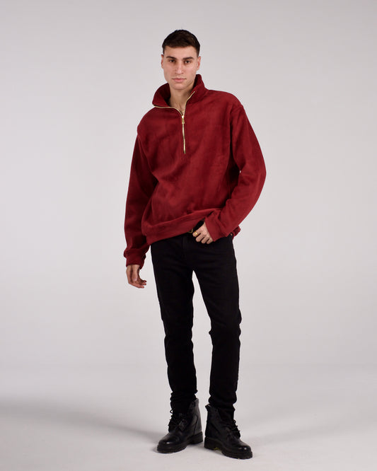 Maroon oversized sweater