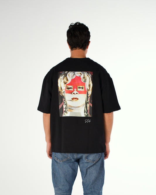 Oversized Dali's T-shirt - LUNATIQS